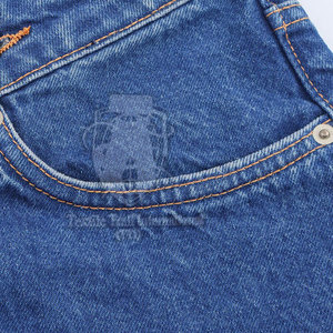 Shorts en jean décontractés pour femmes, style nouveau, sur mesure, avec détails boutonnés, 100% coton denim, respirant, durable, couleurs personnalisées disponibles - Product Image 4