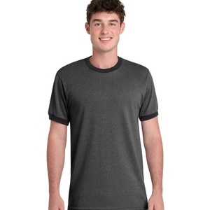 Camiseta Premium de Manga Corta para Hombre, Cuello Redondo, Algodón, Colores y Tallas Personalizadas, Apta para Impresión Gráfica, Fabricación de Ropa de Marca Privada - Product Image 1