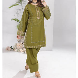 Traje Bordado para Mujer, Elegante Shalwar Kameez Pakistaní, Colección Formal, Traje Pakistaní de Lujo para Damas - Product Image 2