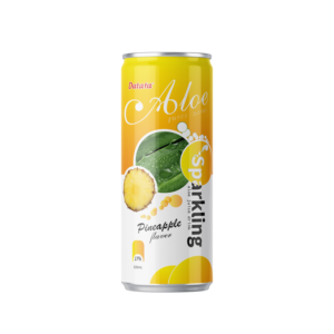 Premium OEM/ODM Sparkling Pineapple Drink 330ml Can Wholesale High Quality Original Carbonated Real Juice <b>Beverage</b> - Product Image 1