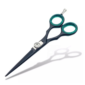 Professional Stainless Steel Barber <b>Beard</b> <b>Scissors</b> with Straight Blade Blunt Tip Foldable Right-Handed for Beauty Haircut - Product Image 1
