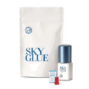 NEW Sky Kleber schnellst trocknende Wimpernverlängerung Kleber dunkelschwarz für falsche Wimpern stärkster Wimpernlieferant Wimperngroßhandel Kleber