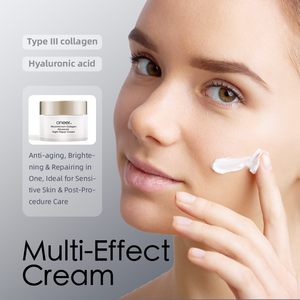 Krim Wajah Barrier Repair Collagen & Vitamin E dengan Beta Glucan dan <span class=keywords><strong>Lecithin</strong></span> Terhidrogenasi untuk Perlindungan Anti-Kerut Semua Jenis Kulit - Product Image 3