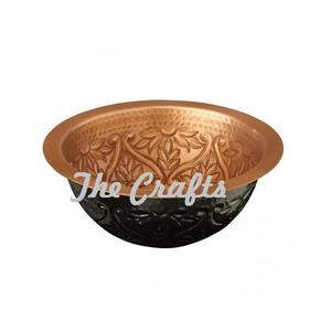Lavabo de Diseño Superior, Lavabo de Cobre Martillado Hecho a Mano para Uso en Restaurantes y Baños de Hoteles - Product Image 5