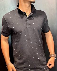Vente en gros de luxe chemise polo de golf en coton élastique et extensible de haute qualité avec impression de sublimation sur toute la surface logo personnalisé - Product Image 6