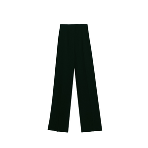 Best-selling Womens Clothing Factory Price Black Straight Women Pants SIKA WIDE LEG PANTS Good Fabric 60% Acetate 40%Polysester - Product Image 6