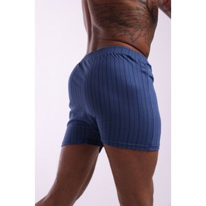 Calzoncillos Bóxer para Hombre, 100% Algodón, Azules, Transpirables, Suaves, Cómodos, Cintura Elástica, Tallas 48-66 - Product Image 2