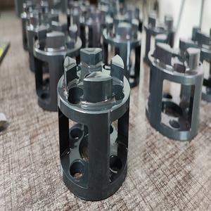 Pièces usinées par électroérosion à fil de laiton approuvées, revêtement en poudre blanche, forgeage, traitement thermique sous vide, polissage miroir, norme ASTM - Product Image 1