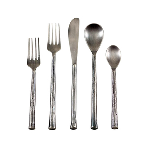 Cuillère plaquée or rose, couteau et fourchette, couverts en acier inoxydable de qualité supérieure, ensemble de couverts à un prix abordable - Product Image 2