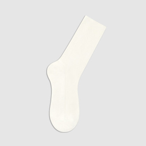 Calcetines de Algodón de Punto Transpirables para Mujer, Calcetines de Vestir Casuales para Uso Diario, Color Sólido, Estilo Coreano Acanalado-WC352 # 1~10 - Product Image 2