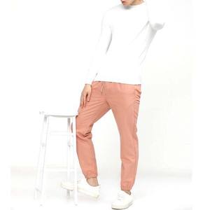 Pantalons de jogging pour hommes, en toile, 100% coton, de haute qualité, décontractés, vente en gros, logo personnalisé, nouvelle arrivée - Product Image 3