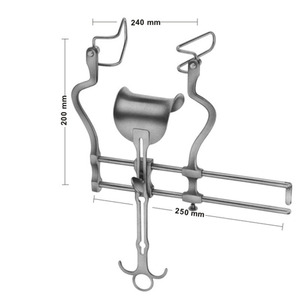 En el precio barato de acero inoxidable Manual Minnesota Retractores Material de alta calidad hecho Medic Instrument Minnesota Retractor - Product Image 4