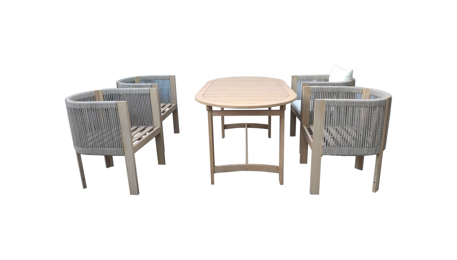 ไม้: ผิวน้ำมัน + เบาะ: ครีม (ปรับแต่งได้)