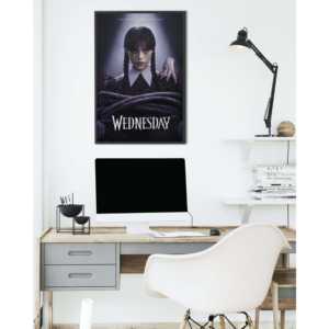 Affiche de la saison 2 de Wednesday : Décoration en papier Halloween - L'attente a été une torture - Product Image 2