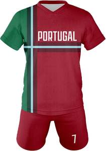 Kit de camiseta de fútbol para Niños #7 y #10 con el diseño del equipo nacional Conjunto de camiseta de fútbol para niños y pantalones cortos - Product Image 3