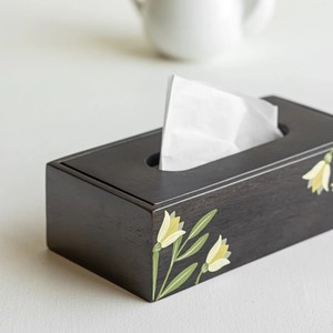 Boîte à mouchoirs en bois de manguier personnalisable, légère, 10 pouces x 5 pouces x 3 pouces, écologique, durable, design peint à la main, pratique pour un usage quotidien - Product Image 5