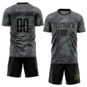 Nouveaux uniformes de football personnalisés en gros pour hommes séchage rapide 2025 Service OEM uniformes de football respirants et confortables nouveau Design - Product Image 3