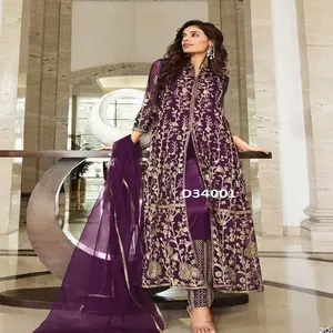 Nuevo diseño moderno nupcial Salwar Kameez para vestido de fiesta de boda de proveedor indio y exportador 2023 colección boda