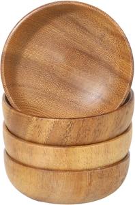 Cuenco de madera Natural Premium para decoración del hogar plato de centro de mesa rústico elegante para sala de estar y cocina - Product Image 5