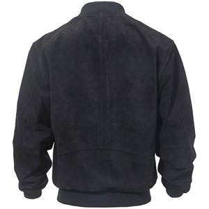 แจ็คเก็ตบอมเบอร์สำหรับผู้ชายเสื้อแจ็คเก็ตสีล้วน - Product Image 5