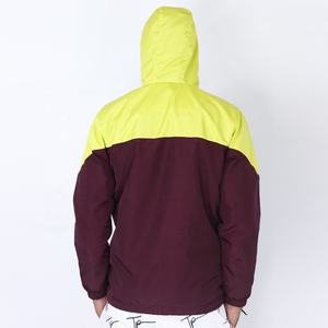 Nouvelle vente chaude impression personnalisée LOGO enduit col montant fermeture éclair veste imperméable hivers hommes Softshell respirant randonnée coupe-vent - Product Image 4
