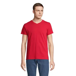 T-Shirt Personalizzata Regent V con Scollo a V per Merchandising Promozionale - Product Image 3