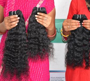 Vendeur 100% Remy Bouclés Bundles Lâche Vague Profonde Indien Vierge Extensions de Cheveux Humains Machine Double Trame Cuticule Aligné Cheveux - Product Image 5