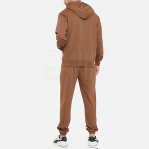 Trajes de chándal de invierno para hombre de algodón 100% personalizables del fabricante, pantalones de lana a prueba de viento de Etiqueta Privada, talla XL Plus transpirable - Product Image 4