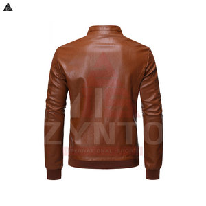 Veste en cuir de qualité supérieure au meilleur prix, veste en cuir personnalisée pour homme, veste en cuir tendance fabriquée au Pakistan - Product Image 6