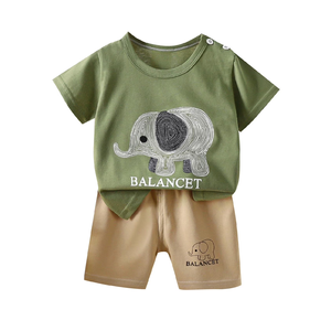 Servicio OEM al por Mayor, Conjunto de 2 Piezas de Verano para Niños, Diseño Personalizado, Calidad Premium, Spandex/Poliéster, Moderno y Elegante - Product Image 2