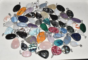 Vente en gros lot de pendentifs en argent sterling 925 ethniques faits à la main pierres précieuses naturelles GRV BIJOUX pour mariages fiançailles fêtes - Product Image 4