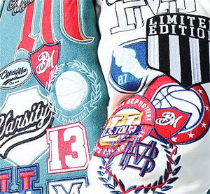 Veste bomber de baseball unisexe à imprimé lettres, sweat-shirt décontracté varsity pour homme, veste de baseball respirante à patchs pour homme - Product Image 2