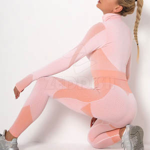 Yoga Set leggings Sport Soutien-Gorge Plus La Taille Extensible Fitness Porter Femmes Yoga Ensemble 2025 Taille Haute - Product Image 6