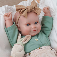 Poupées Reborn Babeside RTS 20 pouces Poupée Reborn Bébé souriant Fille plus âgée Maddy Corps souple pour les détaillants