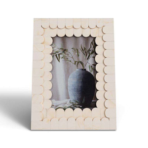 Cadre photo en os incrusté : Art indien traditionnel pour cadeaux de pendaison de crémaillère par Perfect Enterprises - Product Image 3