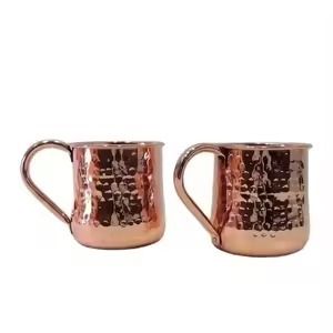 Tasse en cuivre design avec éclat radieux ajoutant du luxe et du style à chaque instant café, thé et cocktail - Product Image 4