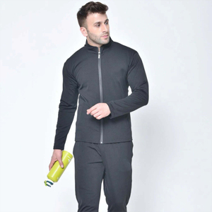 Chándal Premium con cremallera para hombre y conjunto funcional de dos piezas Ideal para deportes y uso diario Chándal precio muy barato - Product Image 3