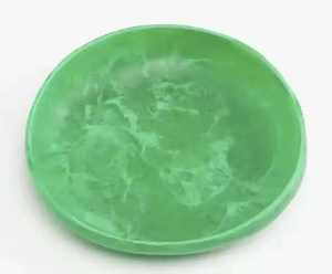 Customizable Modern Style Resin Serving Tray Unique Religious Love-Themed Kitchenware Tableware Timeless Craft Handmade - Product Image 1