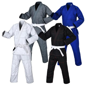 Fábrica profesional de alta densidad bordado preencogido personalizado Bjj Gi Kimono Jiu Jitsu Gis - Product Image 3