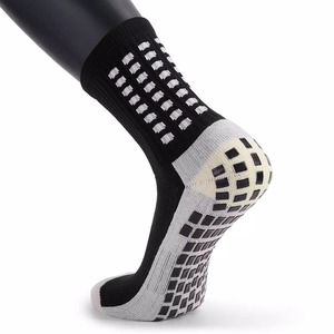 Calcetines Deportivos Antideslizantes para Hombre, de Algodón, para Fútbol, Baloncesto, Rugby, Compresión, con Logotipo en la Parte Inferior, Material de Rizo - Product Image 5