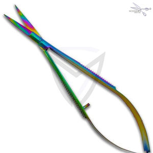 Tijeras de Acero Inoxidable con Microresorte para el Cuidado de las Uñas, Calidad Profesional, OEM, Logotipo Personalizado, Curvadas - Product Image 6