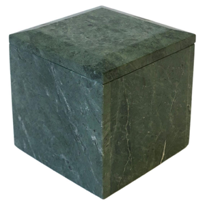 ที่จับทองเหลืองบรรจุภัณฑ์กล่องเครื่องประดับหินอ่อนหรูหราต่างหูสร้อยคอและรูปทรงสี่เหลี่ยม - Product Image 3