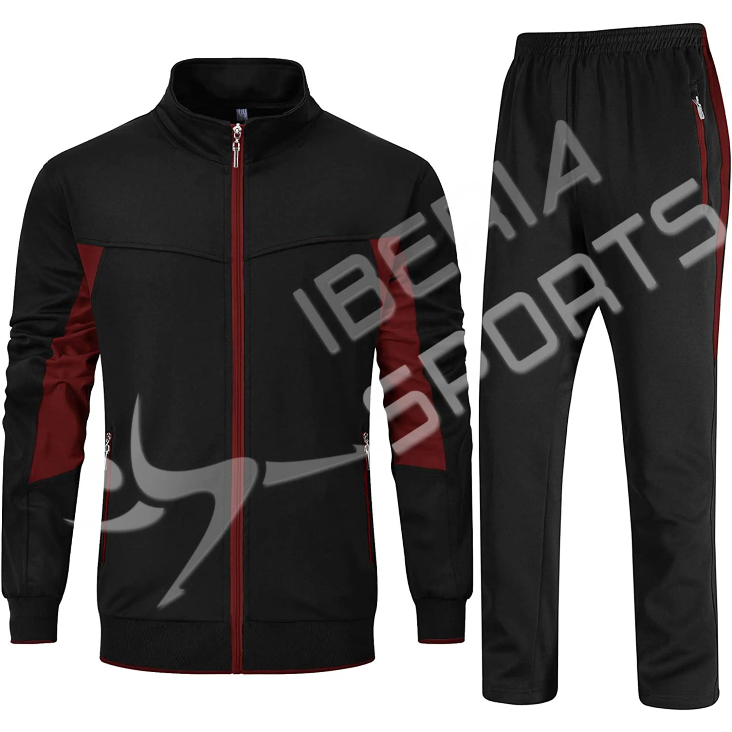 IBERIA SPORTS Custom all'ingrosso di alta qualità Premium tute da ginnastica di lusso per uomo/donna con loghi personalizzati