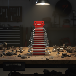 Juego de 13 Llaves de Boca Abierta de Doble Extremo Usag, Herramienta de Calidad Premium para Uso Profesional - Product Image 3