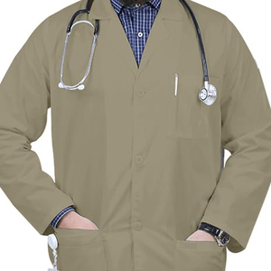 Fully Customizable Unisex <b>Scrub</b> <b>Tops</b> Polyester/Cotton Woven Professional Hospital Uniform Made by TRIOTAKE INDUSTRY - Product Image 1
