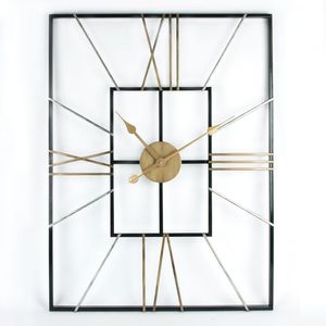 นาฬิกาแขวนผนังดีไซน์ทันสมัย รูปดาว สีทอง ของตกแต่งบ้านสุดหรู นาฬิกาควอตซ์ ดีไซน์ล่าสุด นาฬิกาทำมือ - Product Image 6