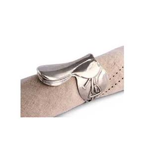 En bois audacieux coeur forme rond de serviette décor de Table luxe métal Designer vaisselle haute qualité rond en vrac rond de serviette anneau - Product Image 6