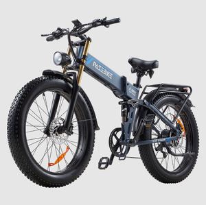 PASEBIKE P26 PLUS Bicicleta Eléctrica Todoterreno Plegable con Motor sin Escobillas de 48V 1500W, Batería de Litio Integrada, Capacidad de Carga de 300 Libras - Product Image 1