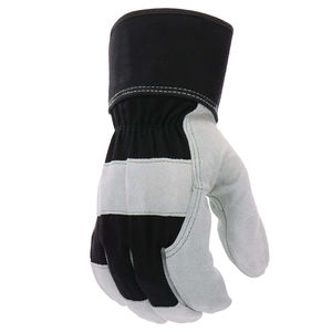 Guantes de Seguridad de Cuero Vacuno de Grano Fino Personalizados, Soldadura TIG, Resistentes, Impermeables, Anti-Cortes, Resistentes al Fuego, para Esquí, Ciclismo, Cuatro Estaciones - Product Image 3