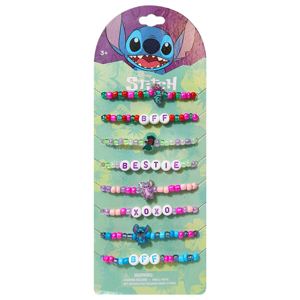 OEM/ODM Customizable 8-Piece Lilo Stitch Beaded Friendship <b>Bracelet</b> Set Bestie Stretch <b>Bracelets</b> Direct Fashion <b>String</b> H.E.R. - Product Image 1